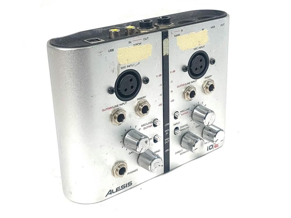 Alesis iO2 USB Audio Interface (C2018-476)