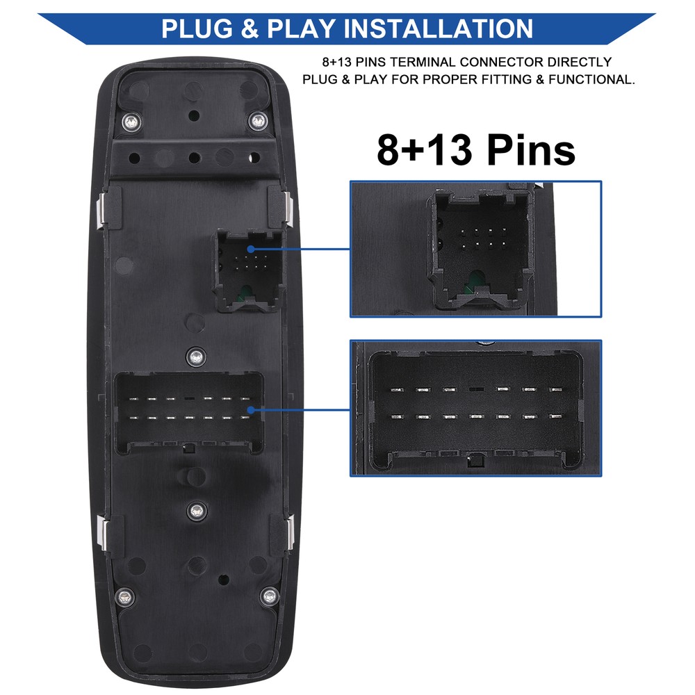 Window Switch Control for 2013-2016 Dodge Challenger Jeep Cherokee Chrysler 200