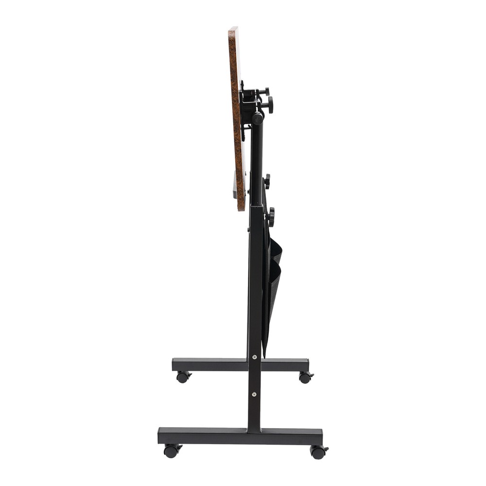 Adjustable Height Standing Desk Portable Laptop Desk, Rolling Computer Stand