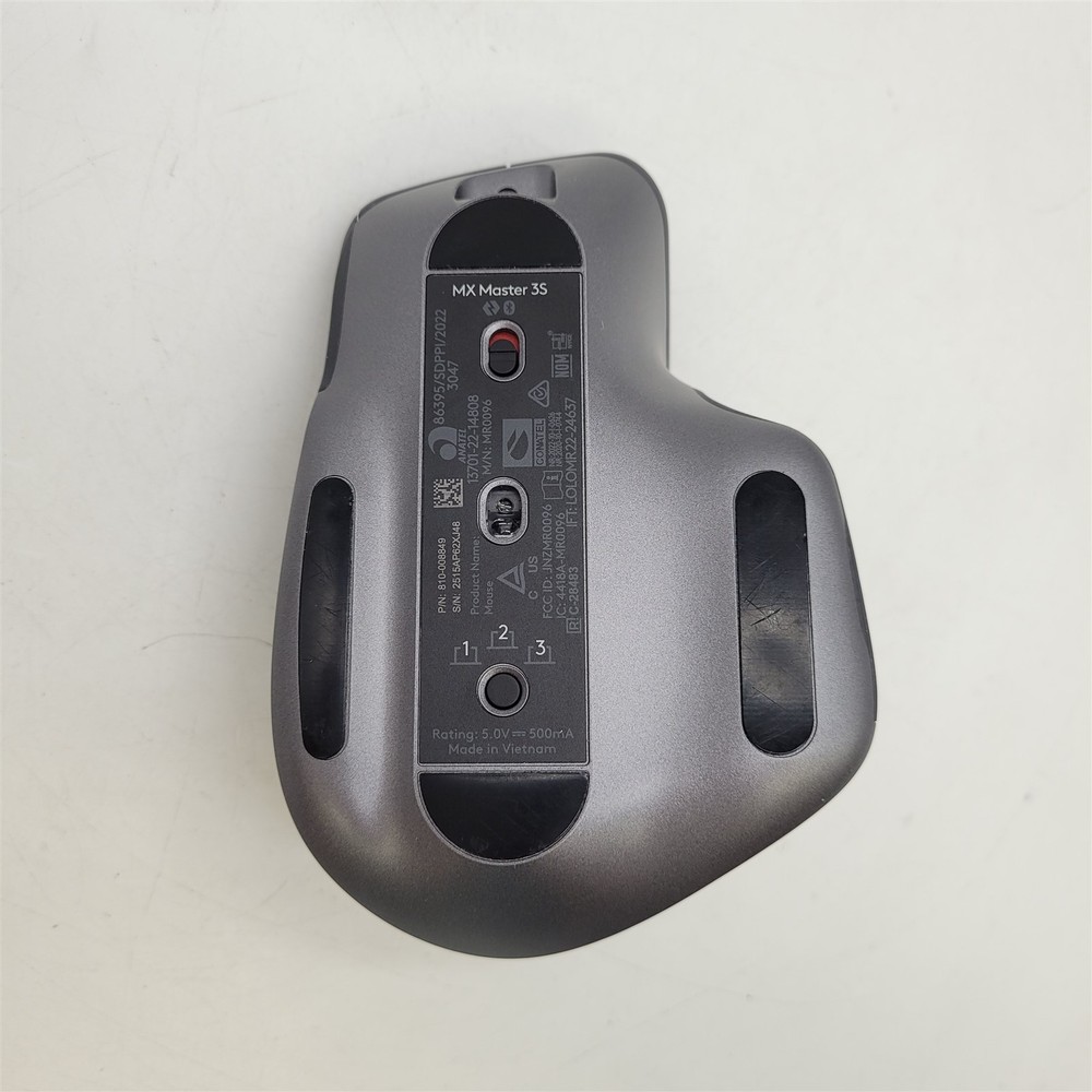 Logitech MX Master 3S Wireless Performance Mouse - Graphite [910-006557]