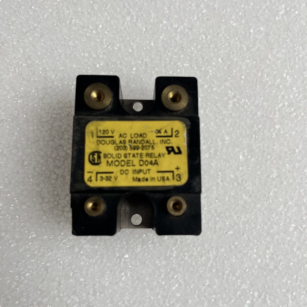Douglas Randall Solid State Relay Model D04A