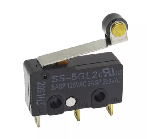 10Pcs OMRON SS-5GL2 Hinge Roller Lever SPDT 3Pin Subminiature Basic Limit Switch