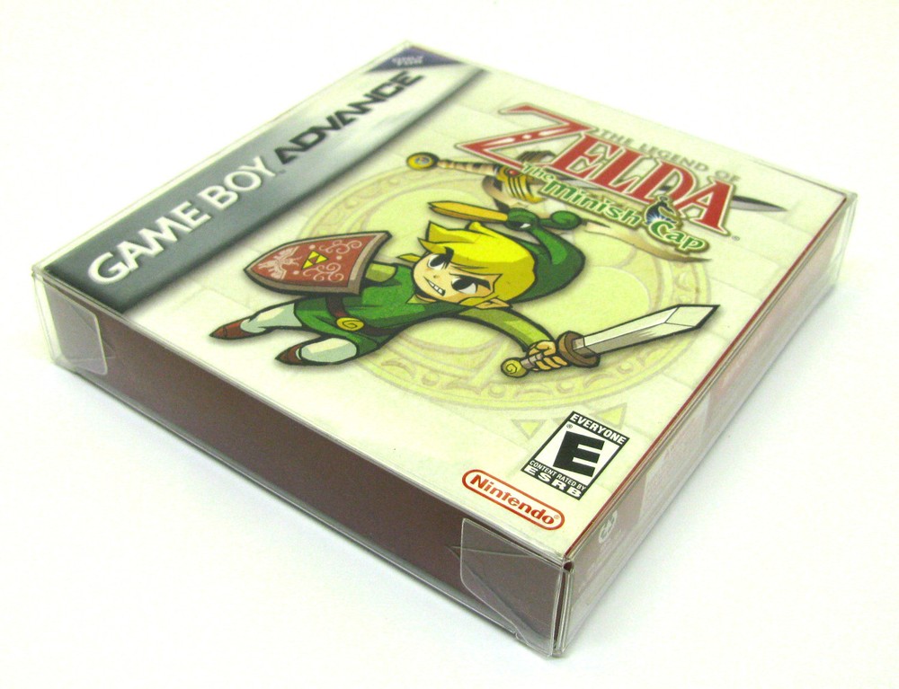 5x NINTENDO GAME BOY ADVANCE GAME BOX - PROTECTIVE BOX PROTECTOR SLEEVE CASE