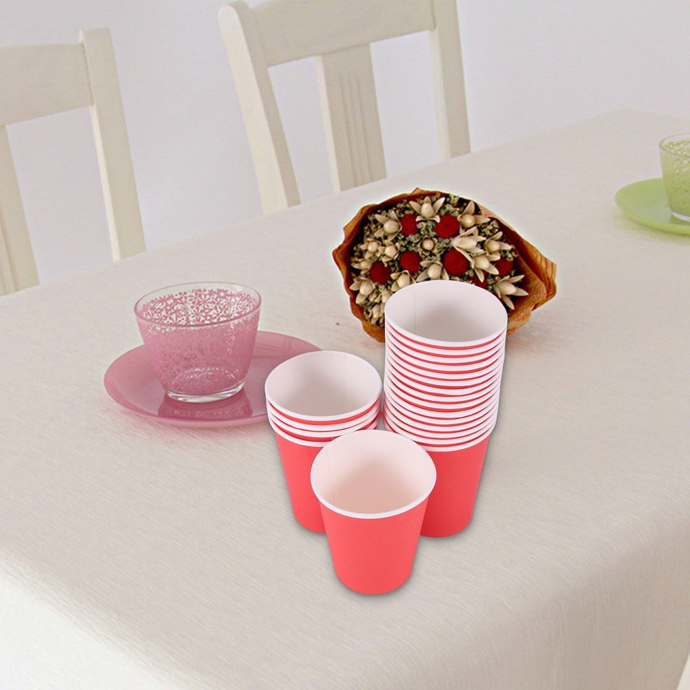 20 Cups (9oz) - Plain Solid Colours Birthday Catering T8I7