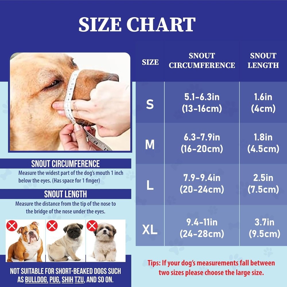 Dog Muzzle for Small Dogs – Soft Air Mesh Muzzle for Small Dog | Perfect for ...