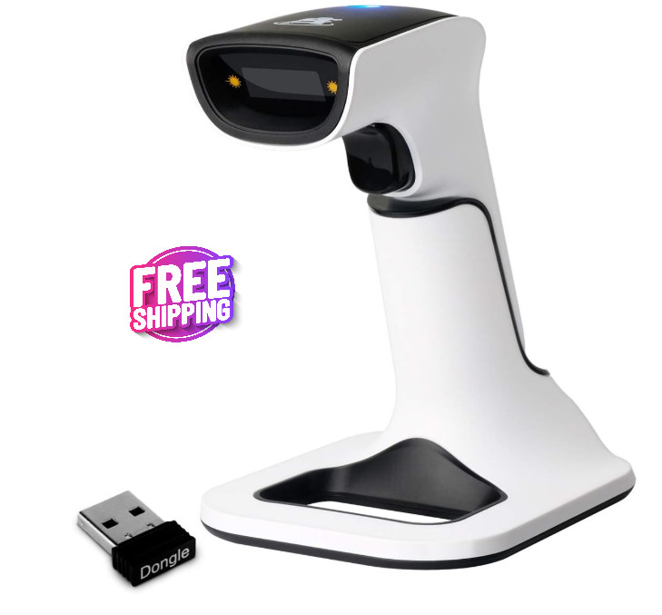 Escaner Inalambrico De Codigo De Barra Lector Scanner De Barras USB Recargable