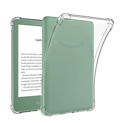 Clear Case for 6.0 inch Kindle Basic 11th Generation 2024 & 2022 Release 6"