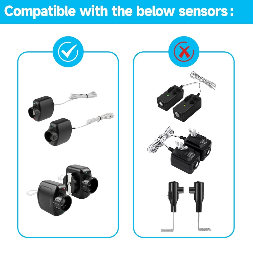 Garage Door Sensor Sun Shade Protector | Garage Door Sensor Sun Shield Protec...