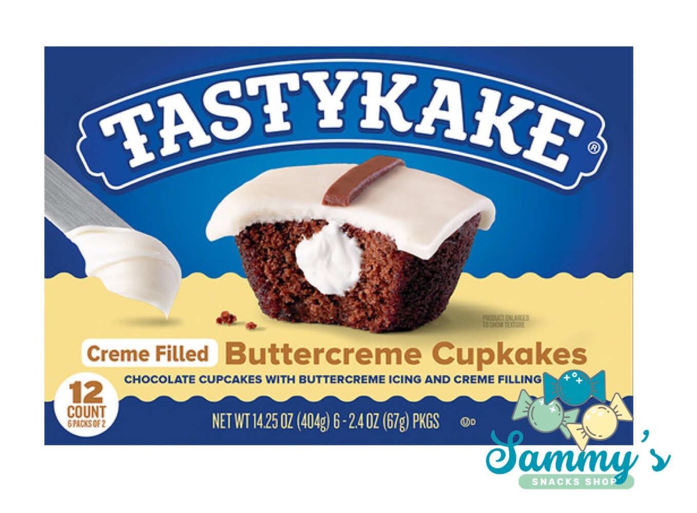 Tastykake Creme Filled Buttercreme Cupcakes Box