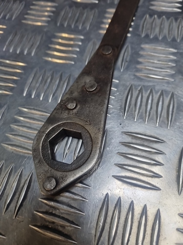 vintage jack rachet spanner jack brace 9/16