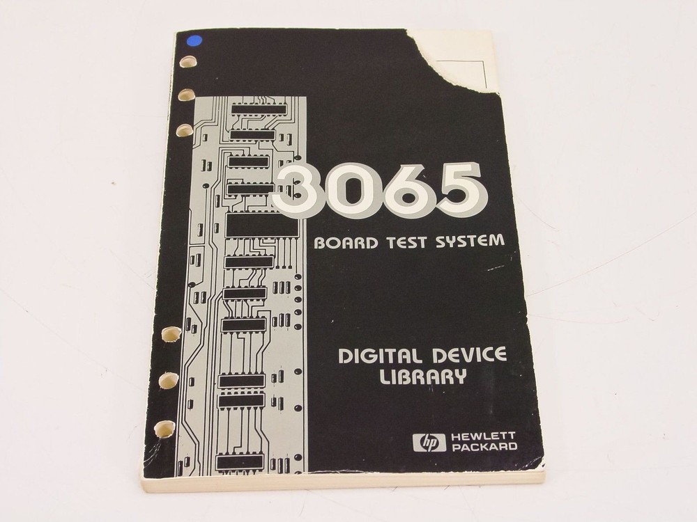 HP Board Test System Manual 3065