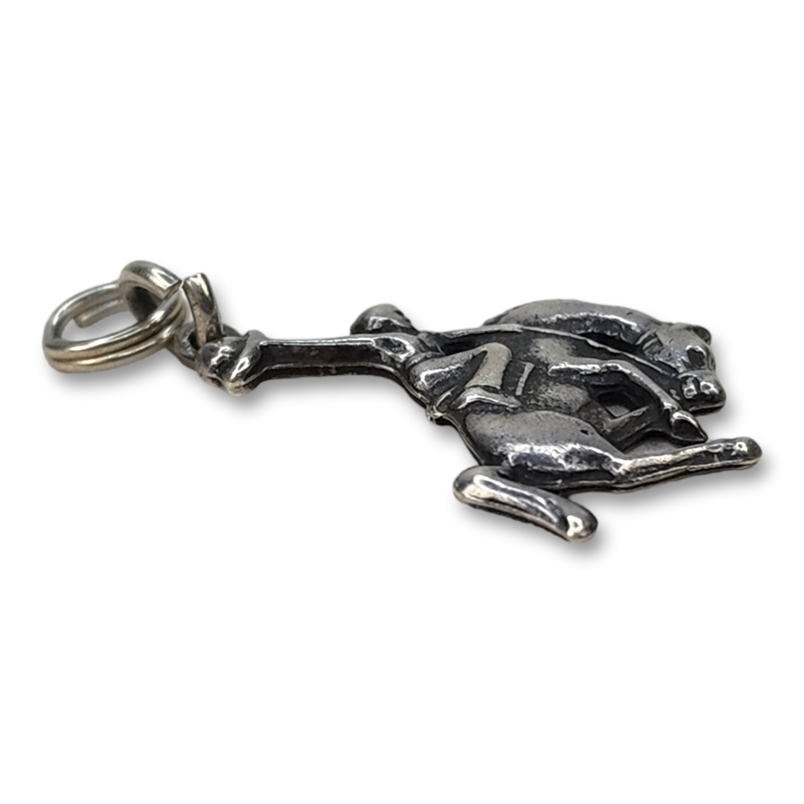 Vintage Southwestern Sterling Silver 925 Bucking Bronco Cowboy Charm