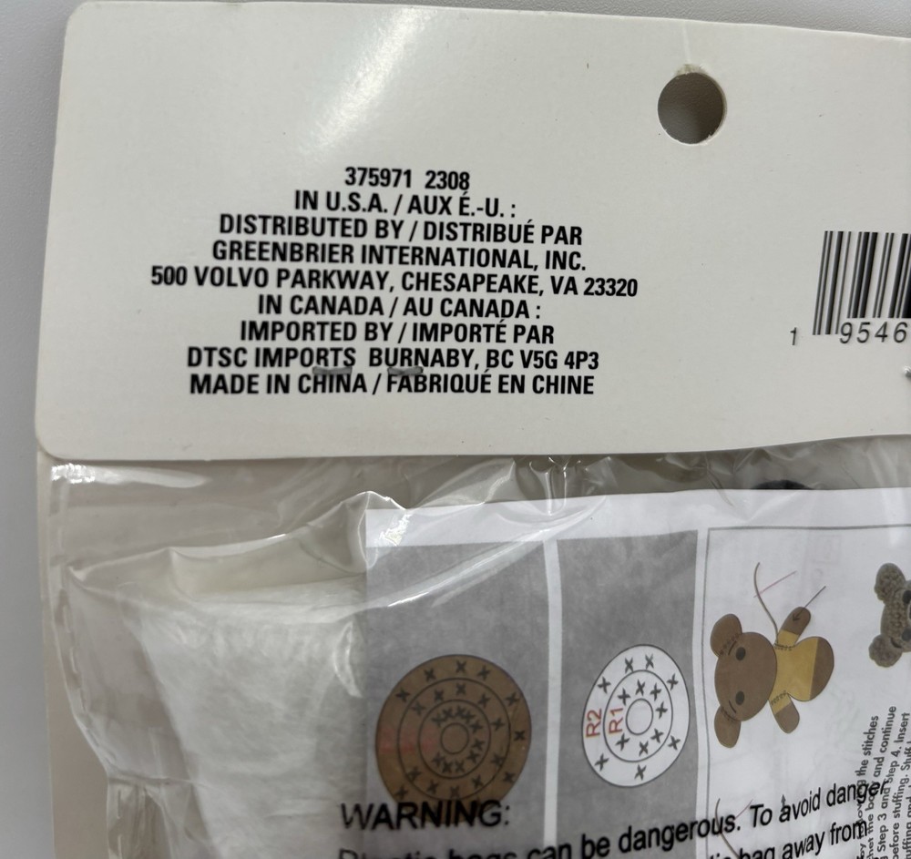 DIY CROCHET BEAR KIT