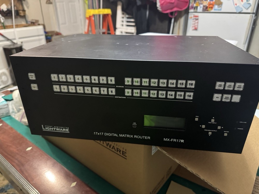 Lightware MX-FR17 1xHDMI Input Card, 1xTPS Output Card.