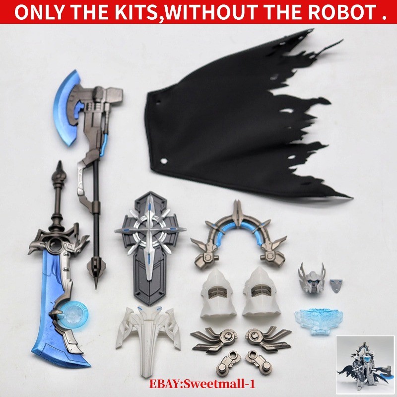 Head Cloak Chest Knife Axe Weapon Upgrade Kit For AOTP Prima Prime-ACHAI STUDIO