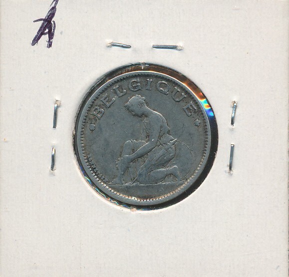 BELGIUM 1 FRANC - 1934 #8823