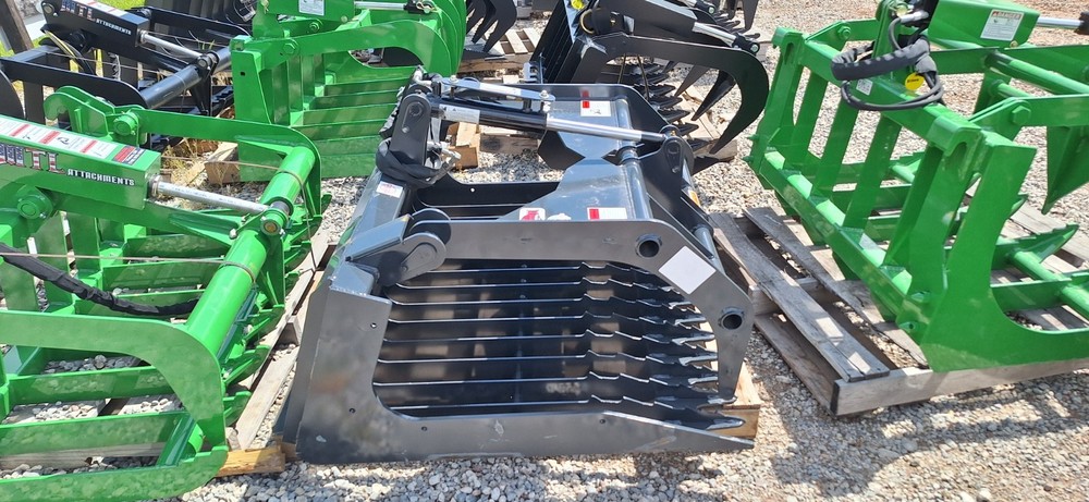 Stout 48" Rock Grapple Mini Skid Compact Tractor
