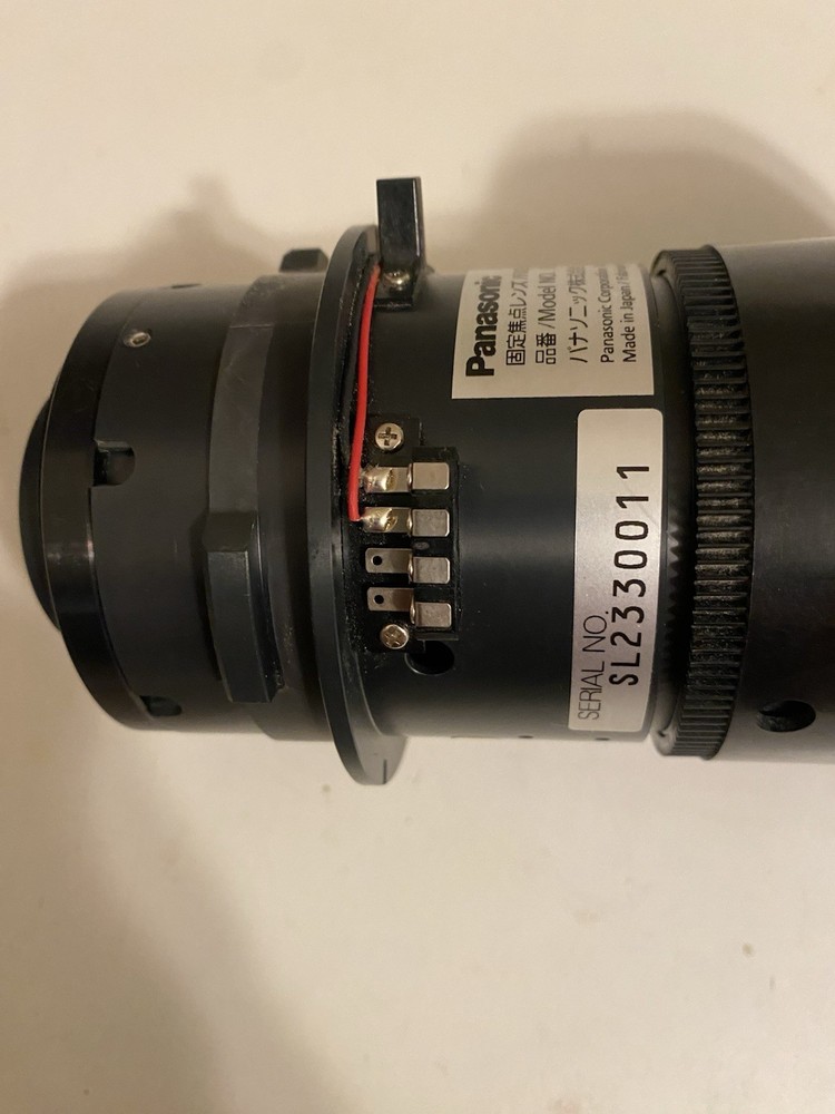 Panasonic Projector Lens ET-DLE055 (0.8:1 Throw) Fixed.