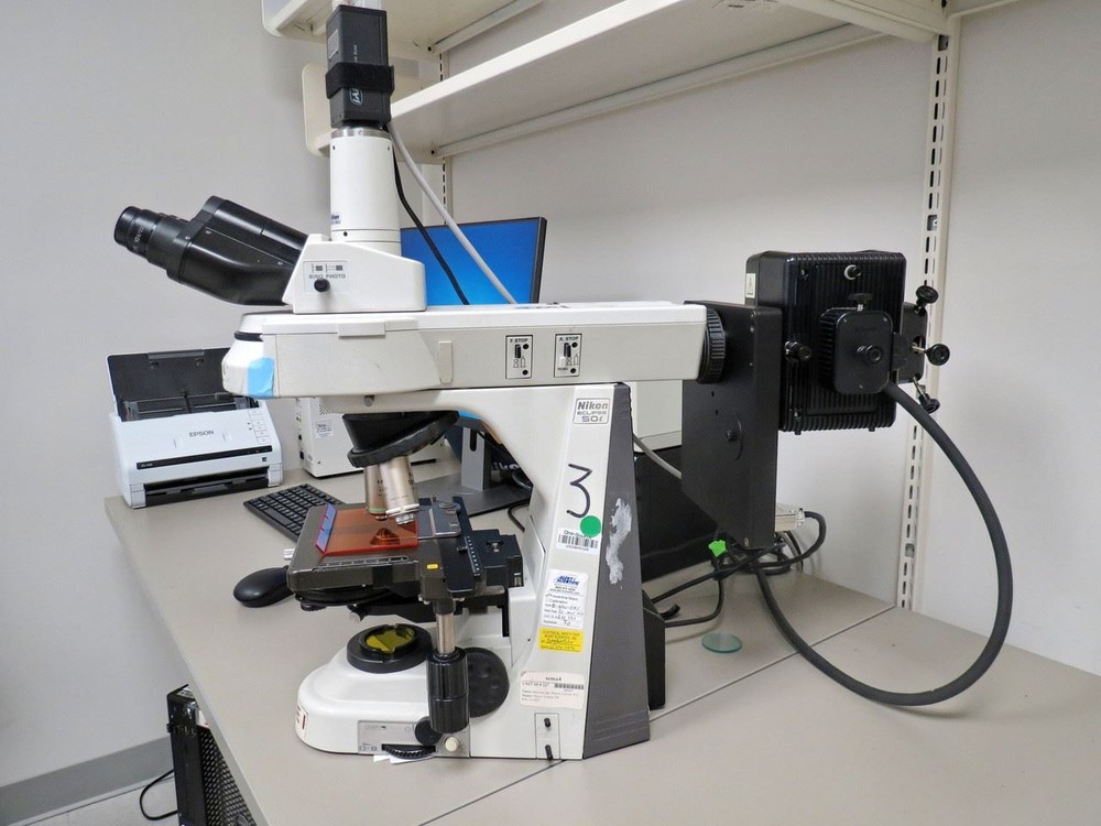 Nikon Eclipse 50i Microscope, w/ Dell/Leica Precision Tower 8510