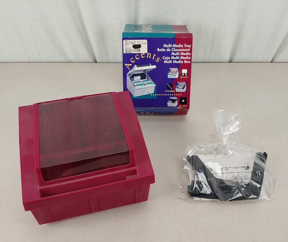 Fellowes Accents Multi-Media 5.25" 3.25" Disk Holder