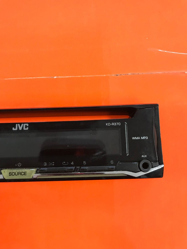 JVC KD-R370 FACEPLATE ONLY TESTED