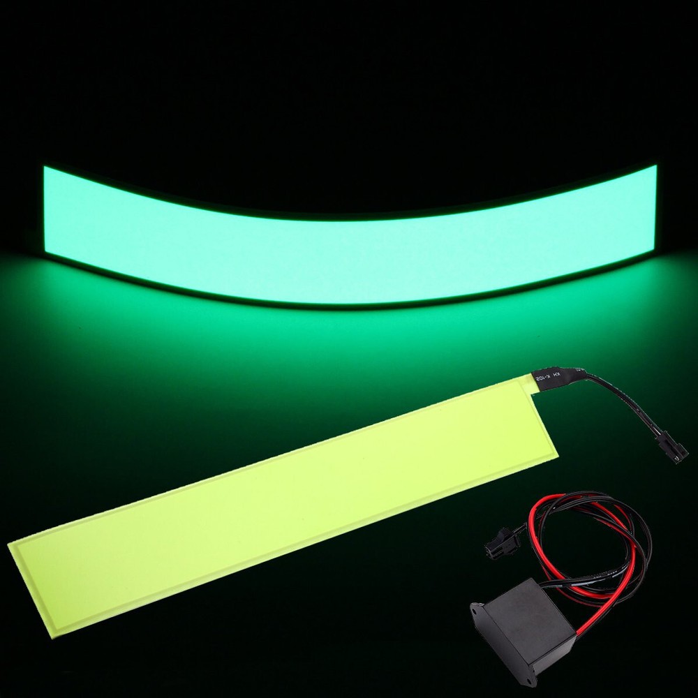 12'' x 2'' EL Tape Electroluminescent Panel Neon Light Cuttable Back Light 12V
