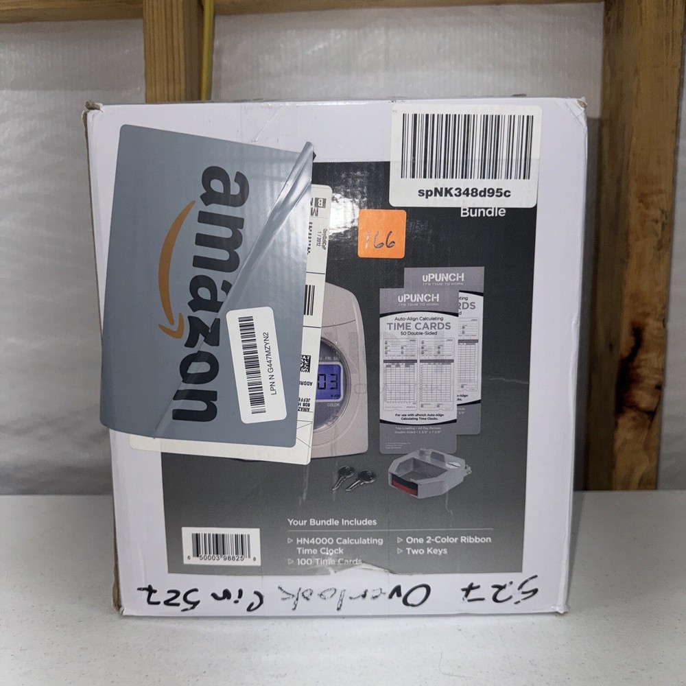 uPunch HN2500C Bundle Time Clock & 100 Time Cards