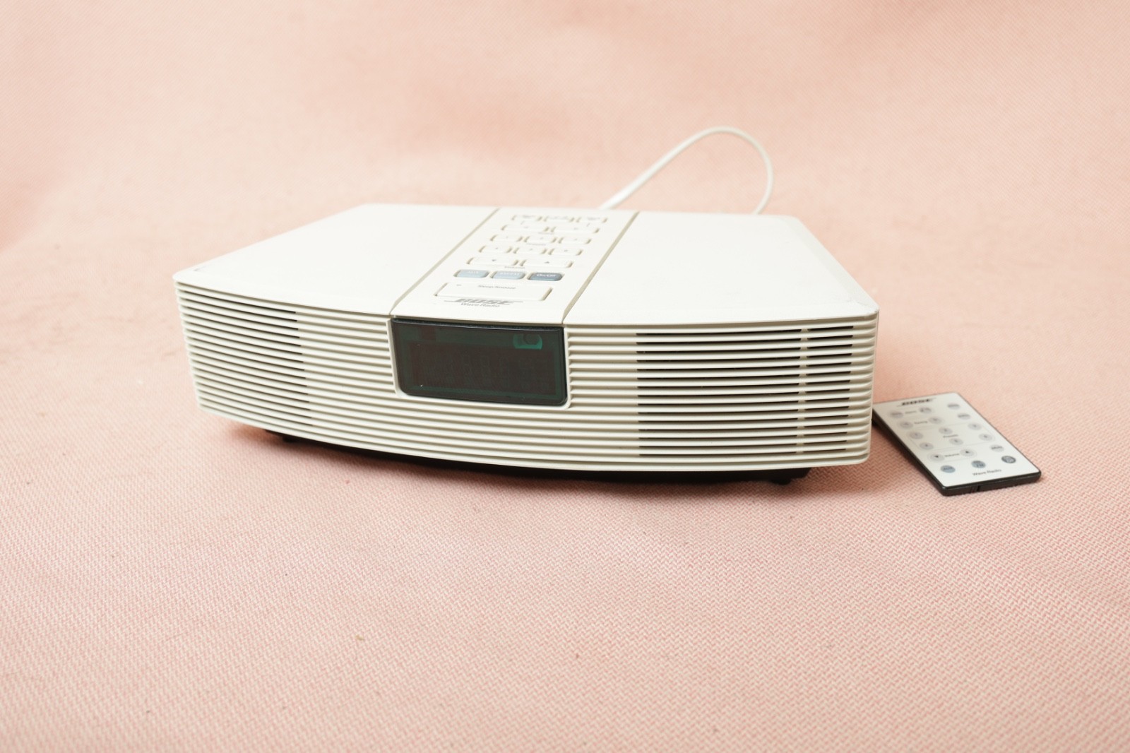 Bose AWR1-W1 Wave Radio Alarm Clock Radio with Power Cable