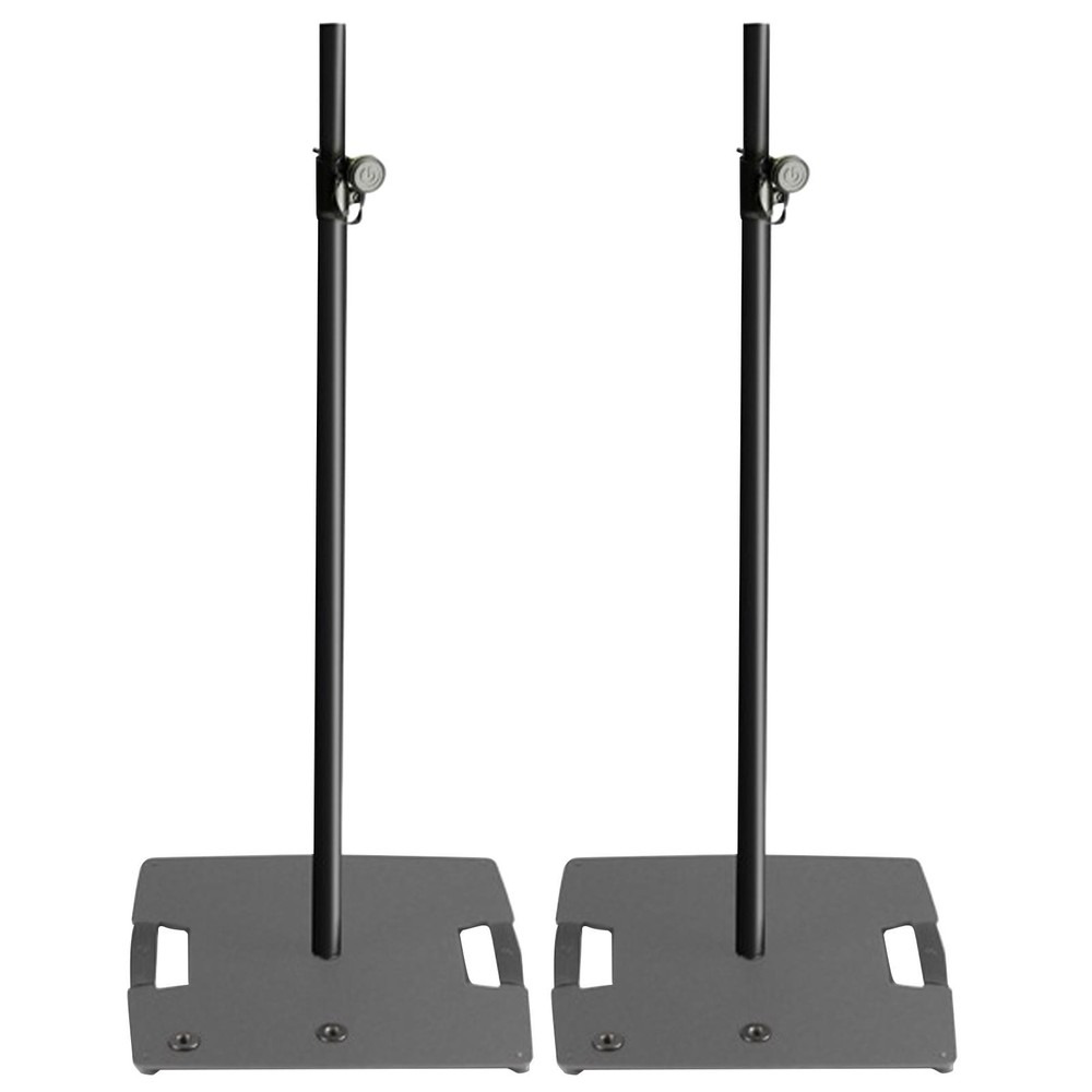 Gravity GLS431B Square Steel Base Lighting Stands with Cables