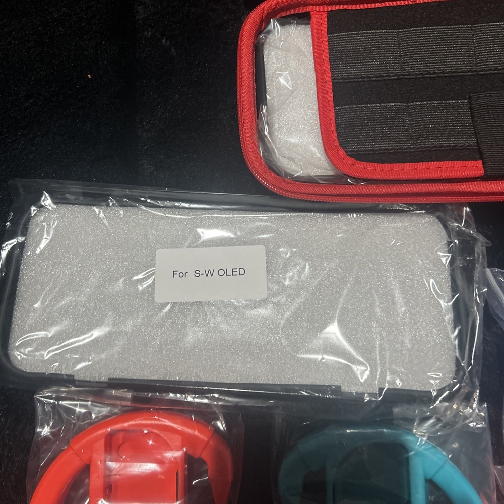 Accessories Bundle Nintendo Switch OLED Model Super Kit with Carrying Case, New