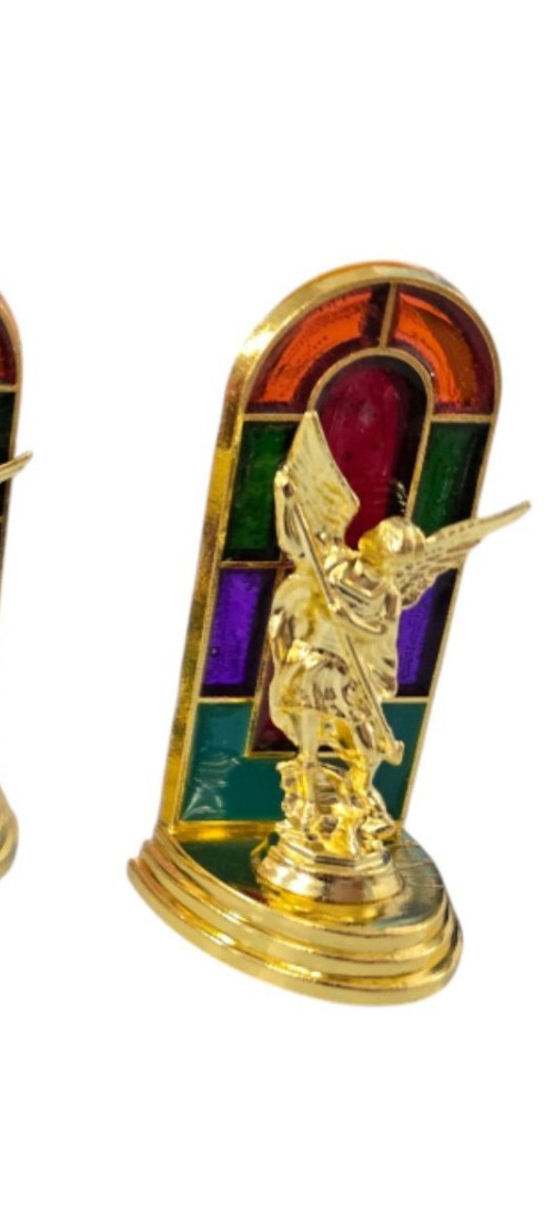 Mini 2.5" St. Michael the Archangel San Miguel Arcán,mini Figurine Statue