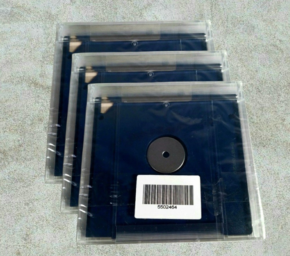 3x Iomega Sync Zip Disk 750MB Automatic Backup NEW Factory-Sealed