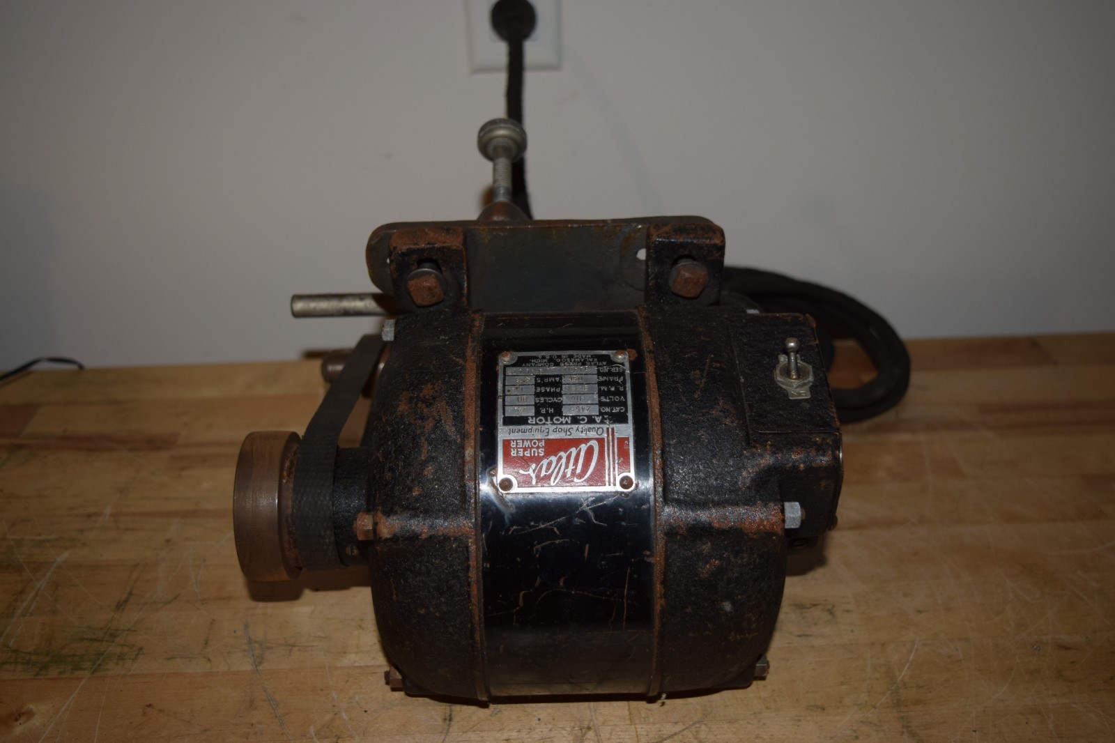 Atlas Super Power Tool Post Grinder 1/4 hp