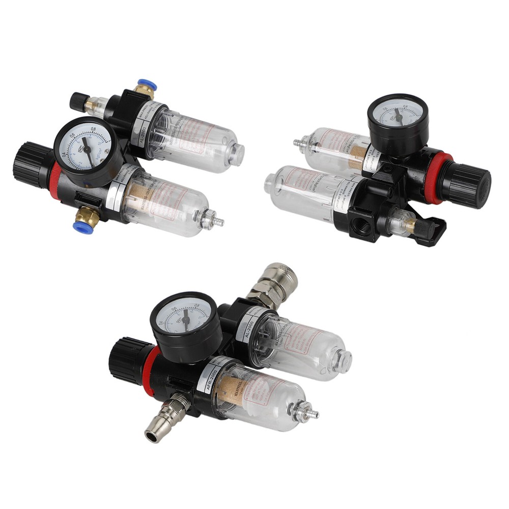 Air Compressor Filter Tool Plastic Reduce Valve Regulator Oil Water Separator UE