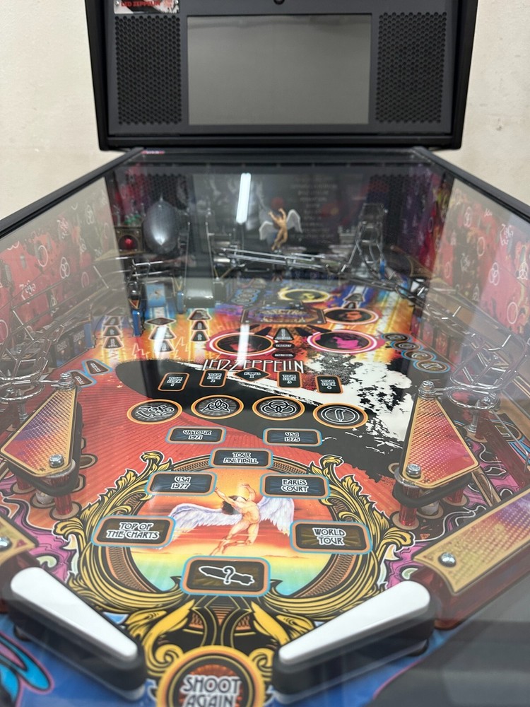 Led Zeppelin Stern Premium Pinball Machine