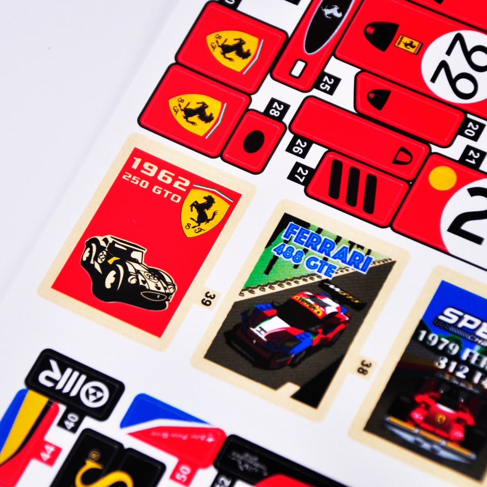 Replacement sticker for set 75889 Precut sticker