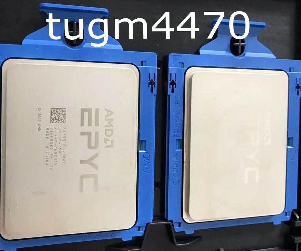 AMD epyc 7551 CPU processor 32 core 2GHz socket SP3 non-locking version