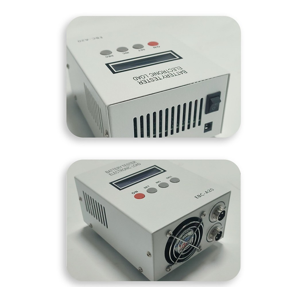 EbC‐A20 Battery Capacity Tester Battery Load Tester High Performance LCD Display