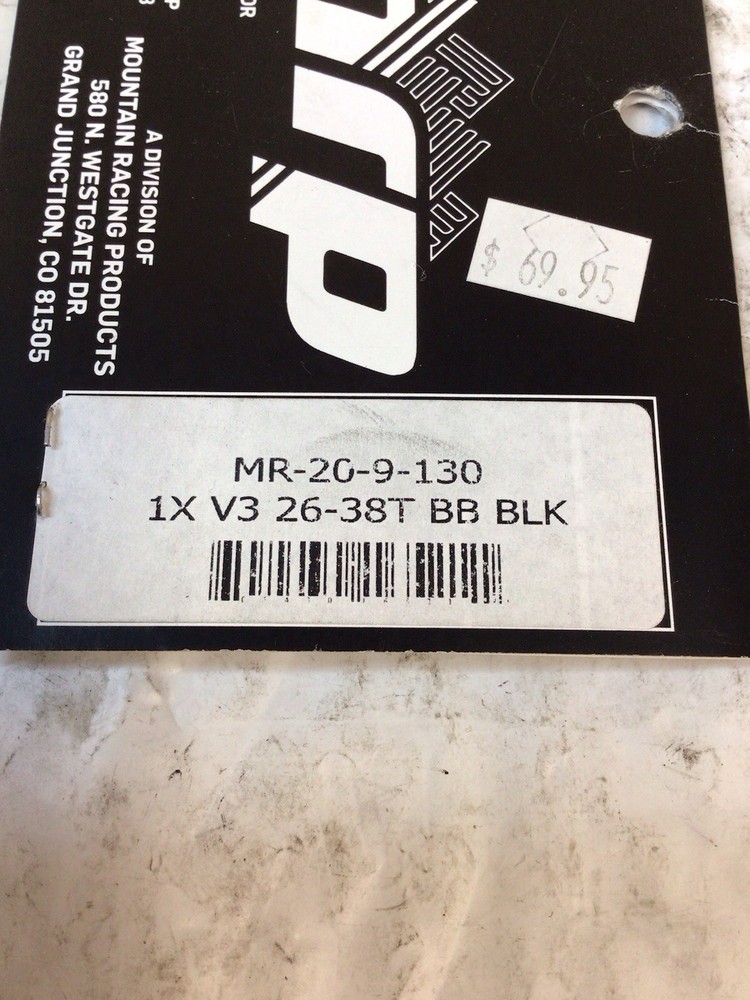 MRP 1x V3 Chain Guide 28-38T Bottom Bracket Mount Black