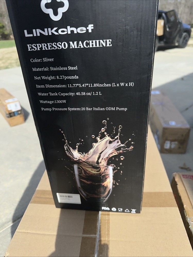 LINKChef Espresso Machine 20 Bar Rapid Cold Brew Professional Espresso Maker w