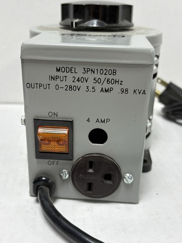 STACO 3PN1020B Variable Autotransformer, NEW