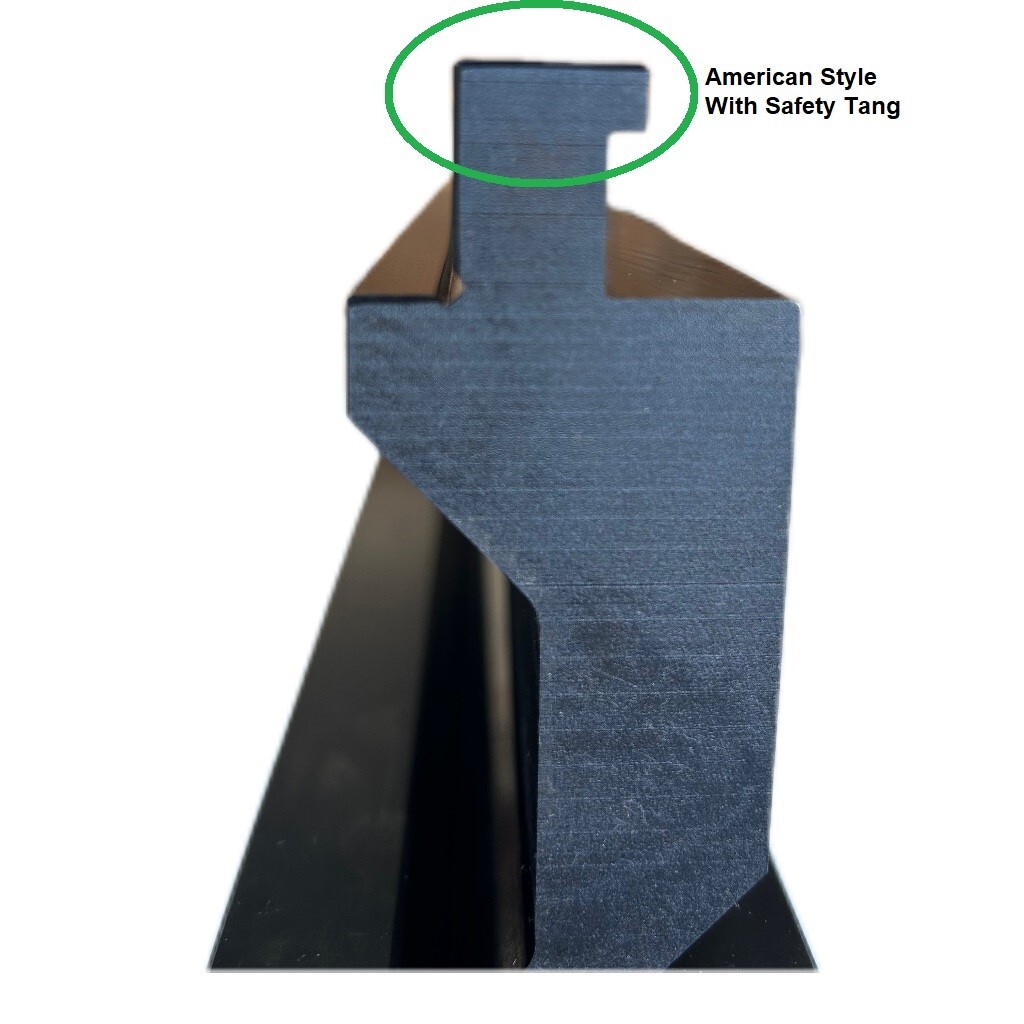 NEW Press Brake American Style Punch (12.2") and 4-Way Die (12") Combo