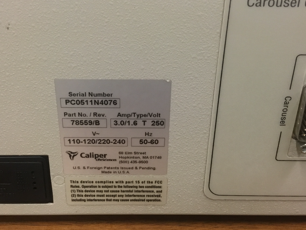 Caliper - P/N: 78559-B - Carousel Controller