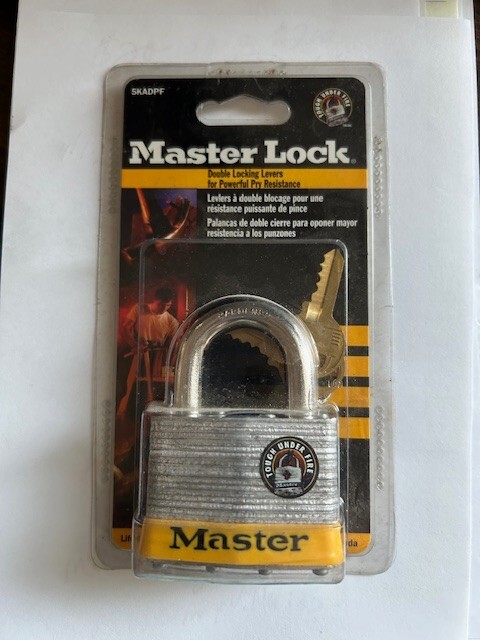 Master Lock Padlock Tough Under Fire 2in Wide
