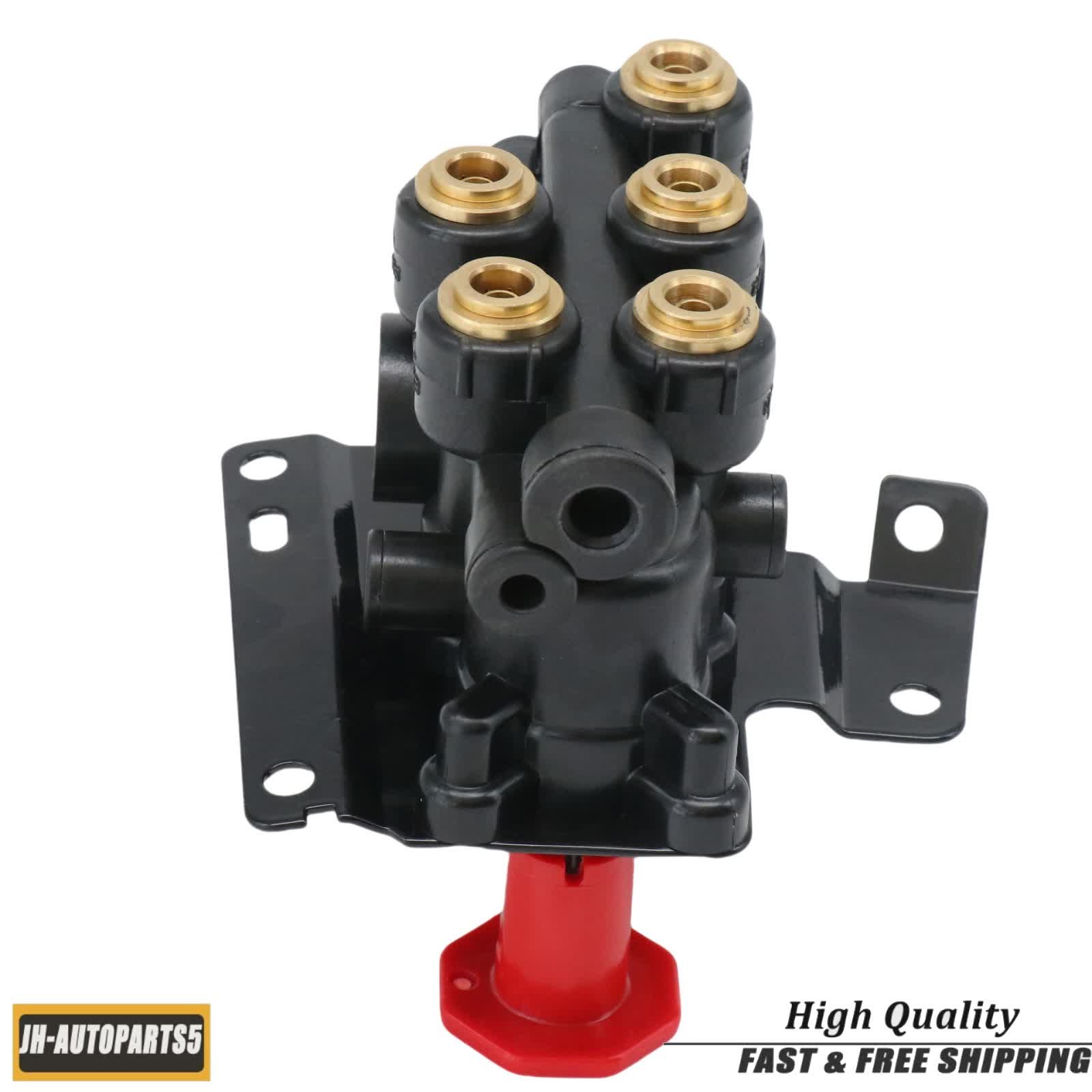 For Volvo VNL Dash Valve Dual Park Brake W/ 5 Ports 24340522 21315044 K035691