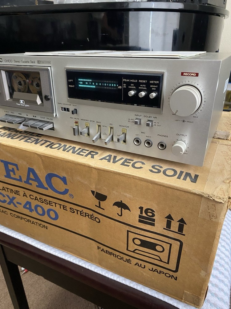 TEAC CX-400 Stereo Cassette Deck - OPEN BOX