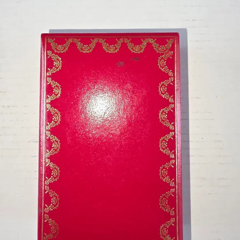 Cartier Silver Lighter with Decorative Border Used