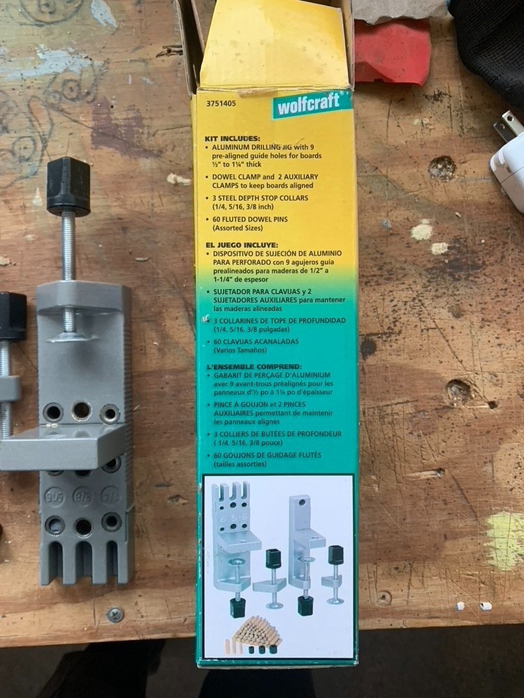 Wolfcraft 3751 Dowel Pro Kit.