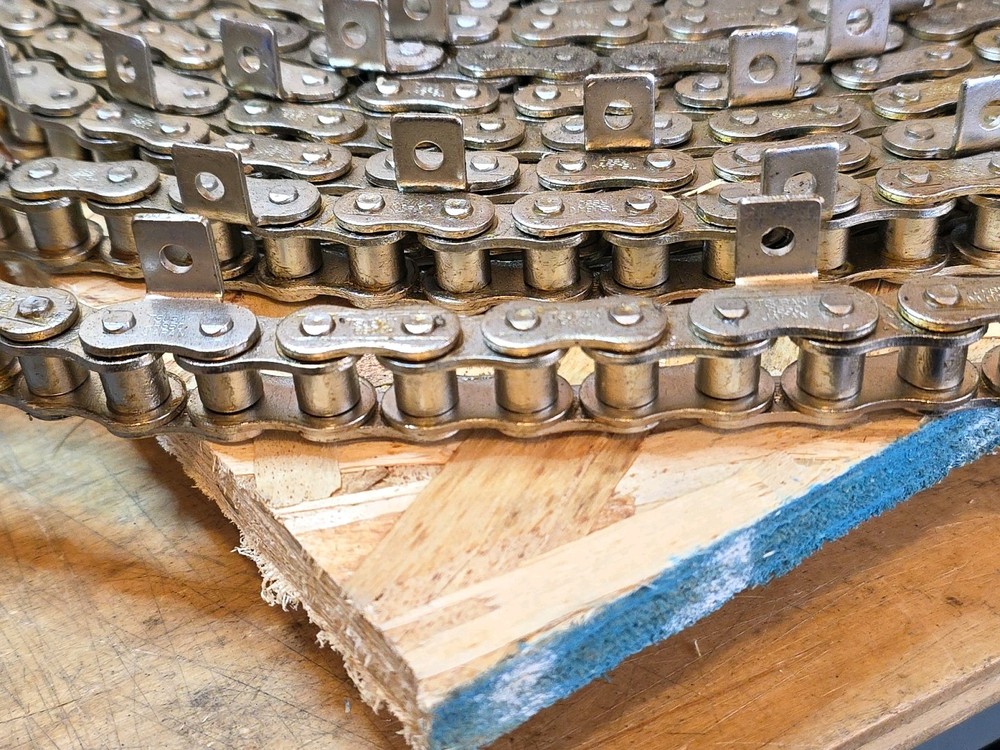 tsubaki 50 chain nickel plated 35 FT