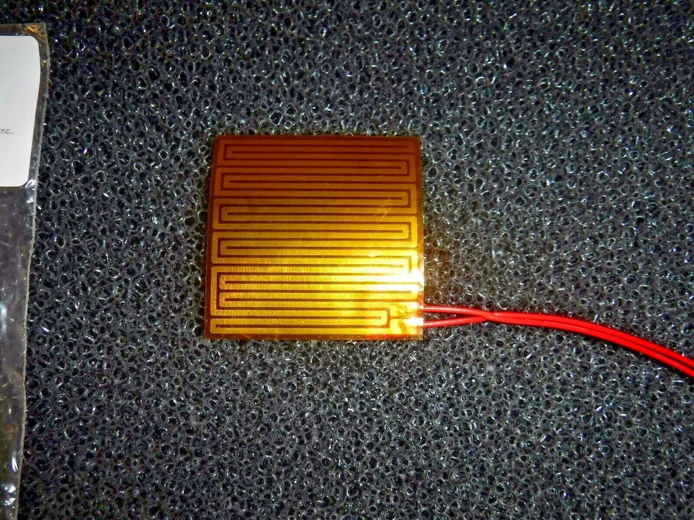 3CDD6 Polyimide Flex Heater, Elec, 1.4A, 28V (T)